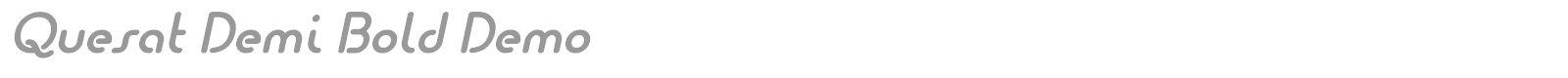 Quesat font preview